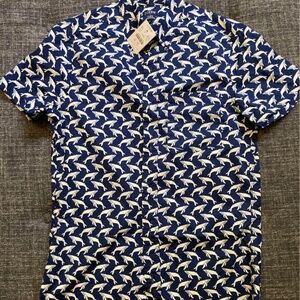 J. Crew Whale Shirt XS